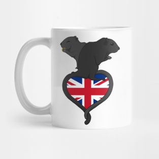 Gerbil United Kindom (dark) Mug